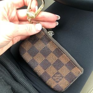 Louis vuitton keychain! Classic Damier print!